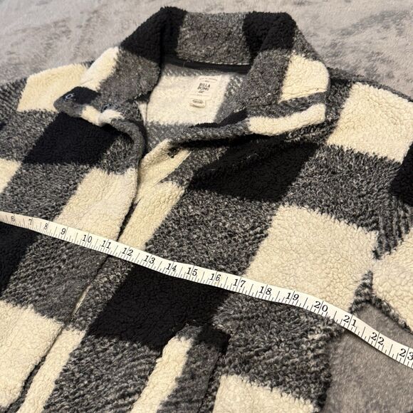 Billabong Women’s Cozy Days Fleece Jacket Button Up Size M - Picture 5 of 7